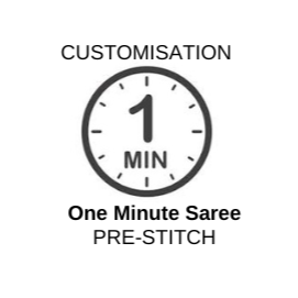 Customise to Pre-Stitch Saree(Includes Fall and Pico)