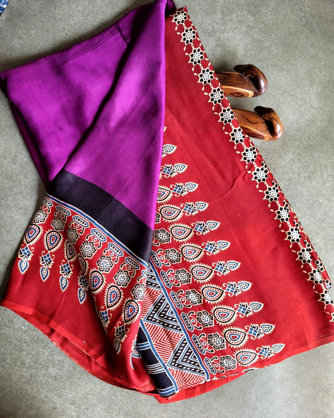 Purple Madhu ModalSilk Saree