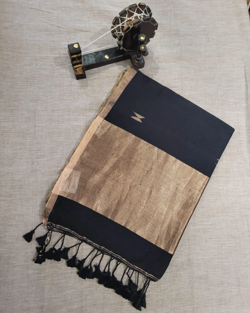 Black Mul Saree