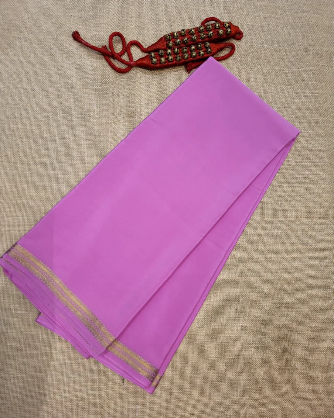 Pink Amogha Mysore Silk Saree