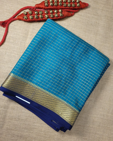 Green2 Madhura Mysore Silk Saree