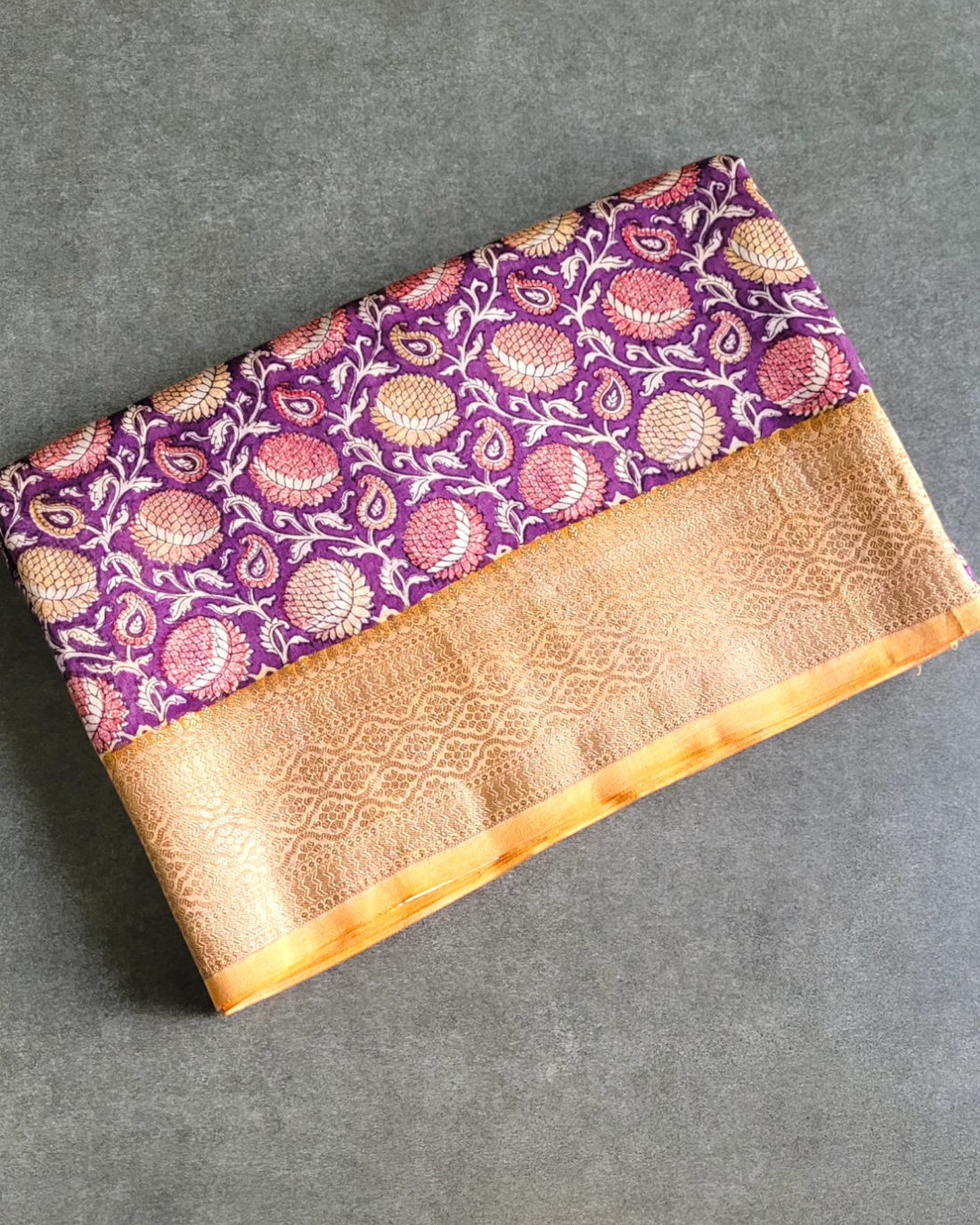 Purple Meher Chanderi Saree