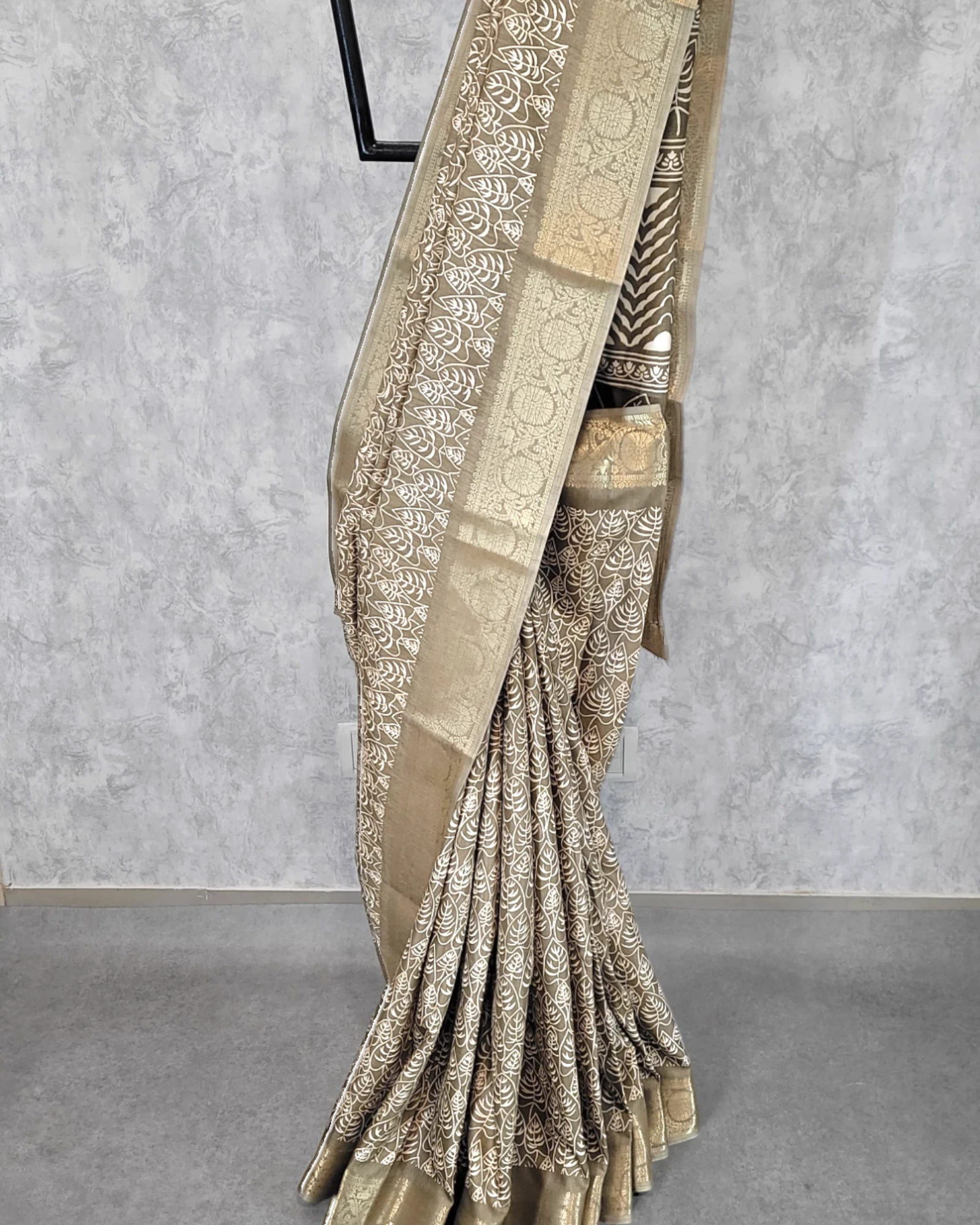 Beige Anaya Tussar Saree