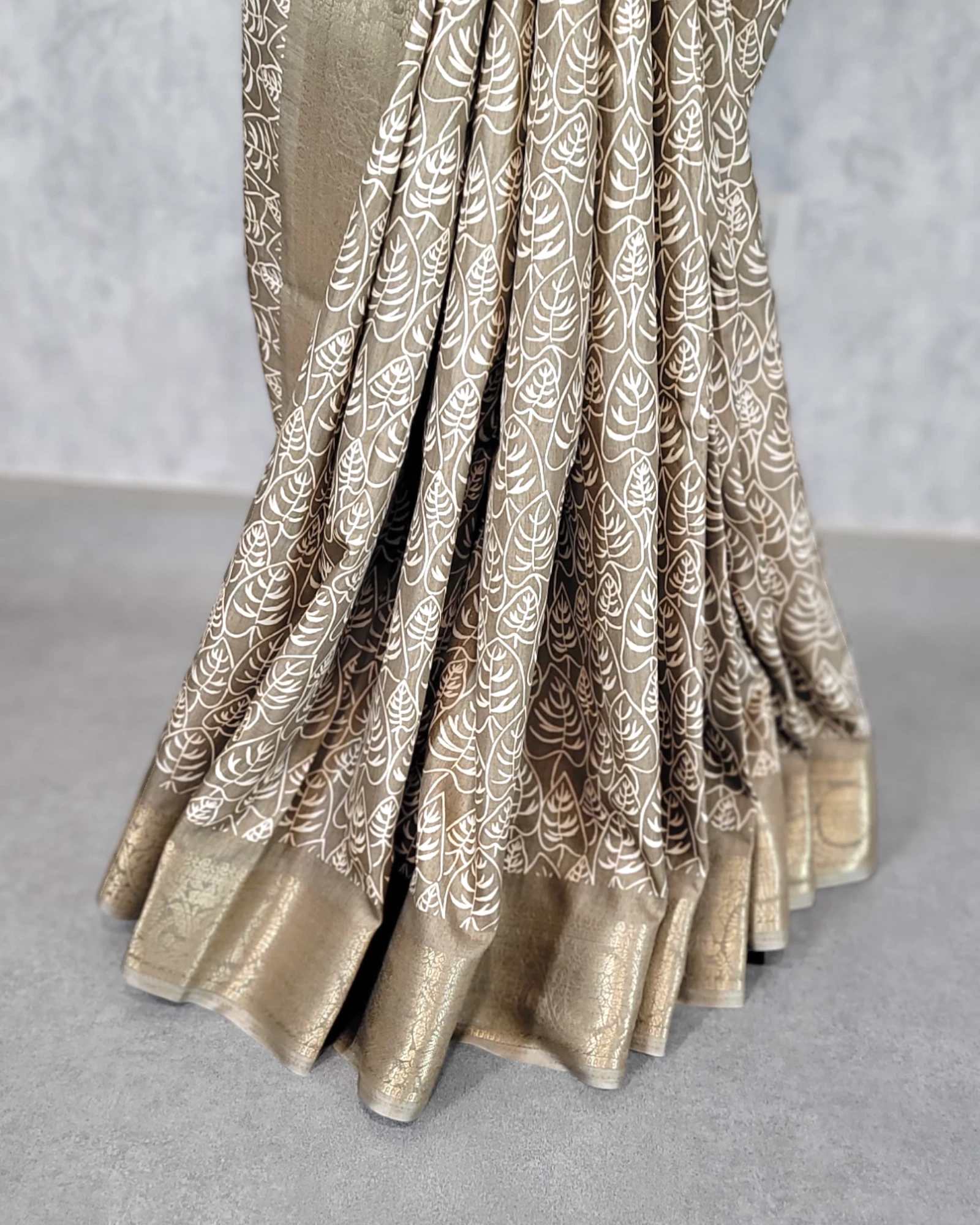 Beige Anaya Tussar Saree
