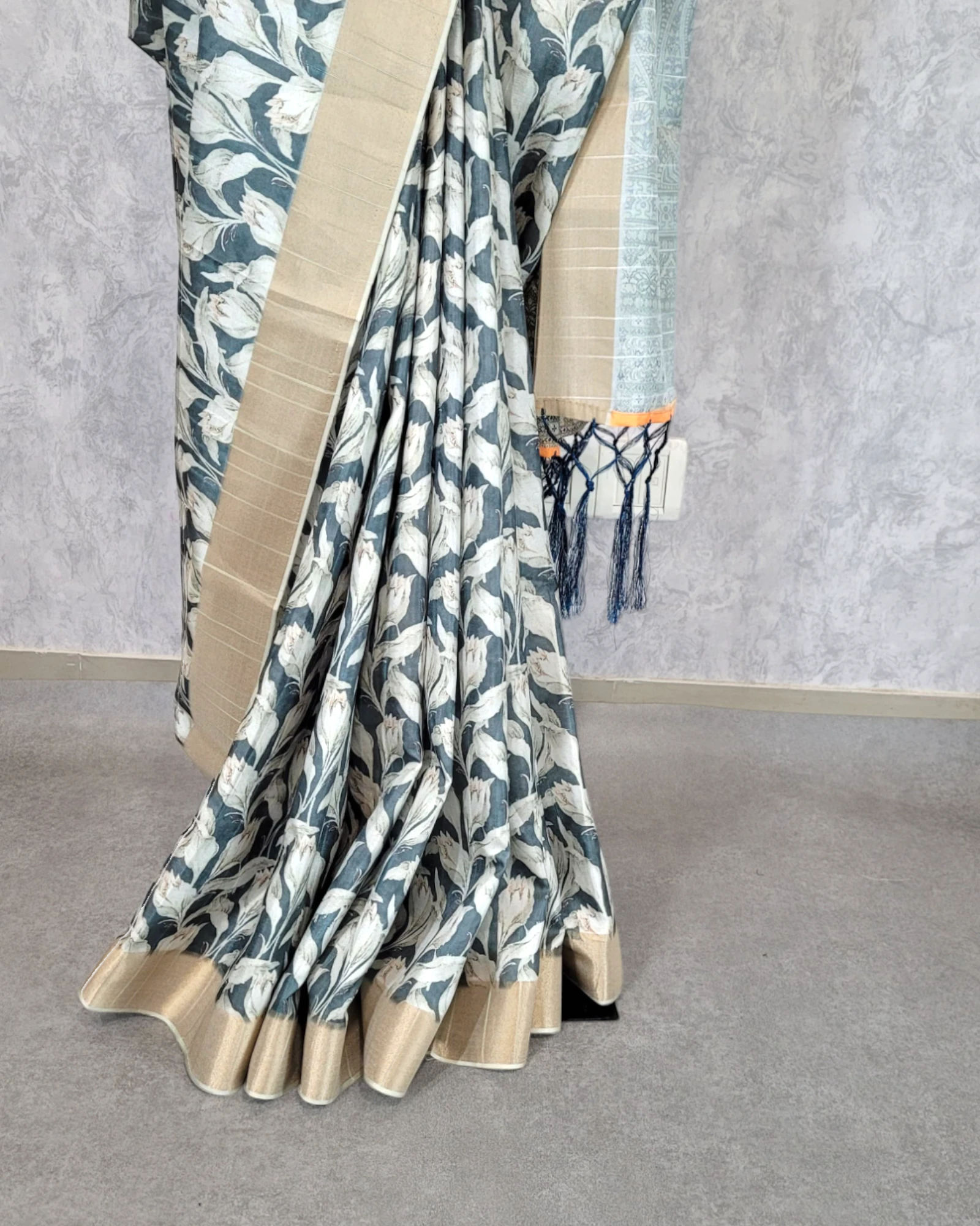 Green Anaya Tussar Saree