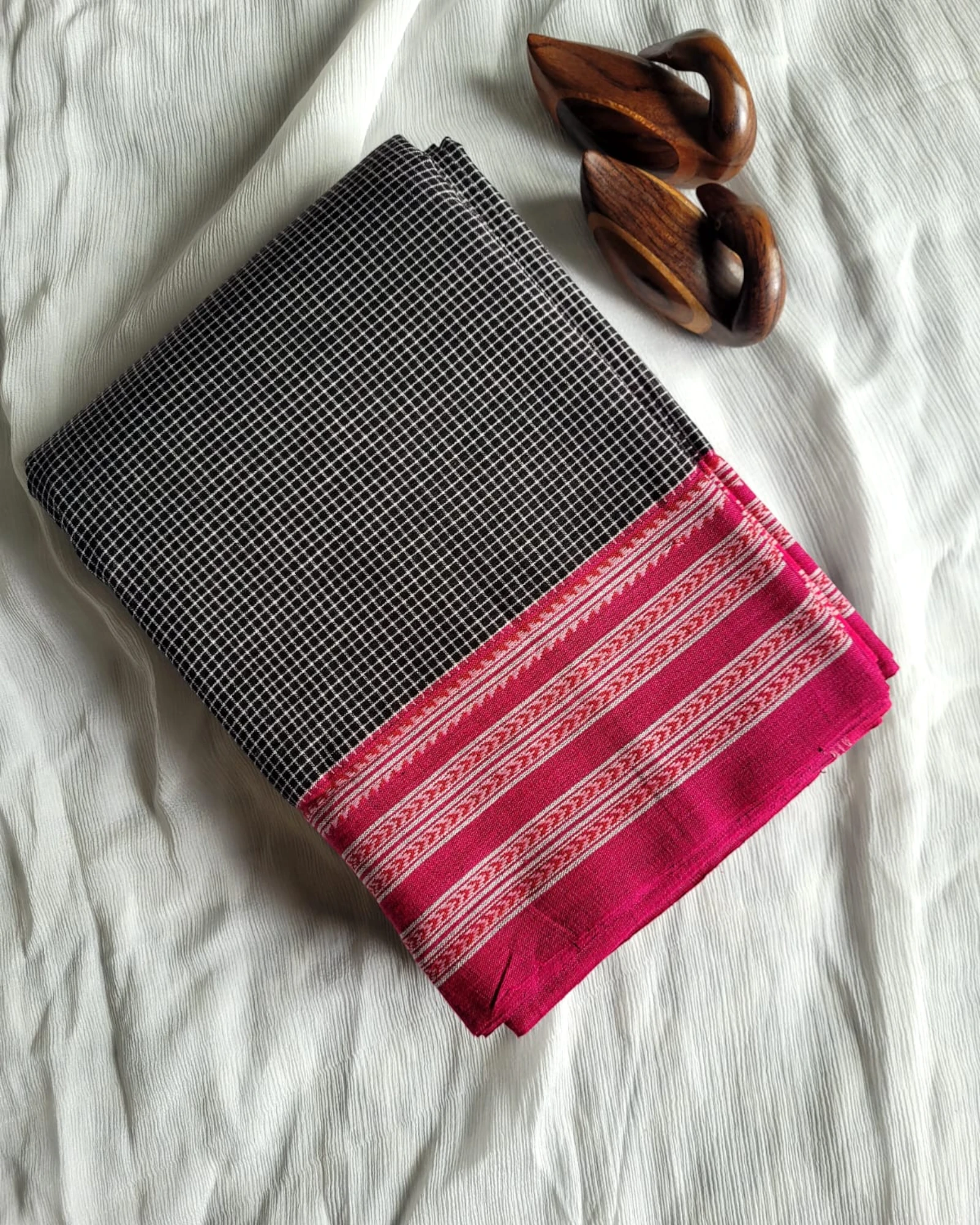 Pink4 Hampa Pattedanchu Saree