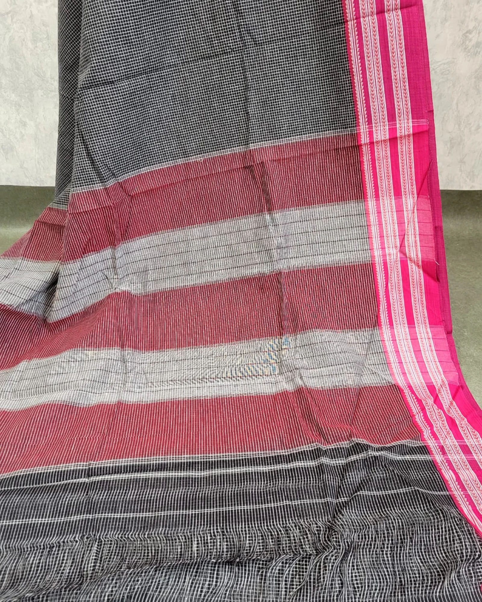 Pink4 Hampa Pattedanchu Saree