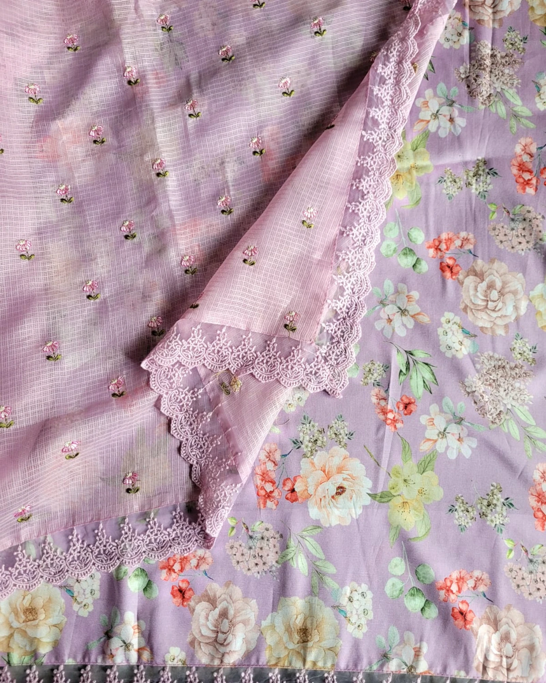 Pink Lavanya kotadoriya saree