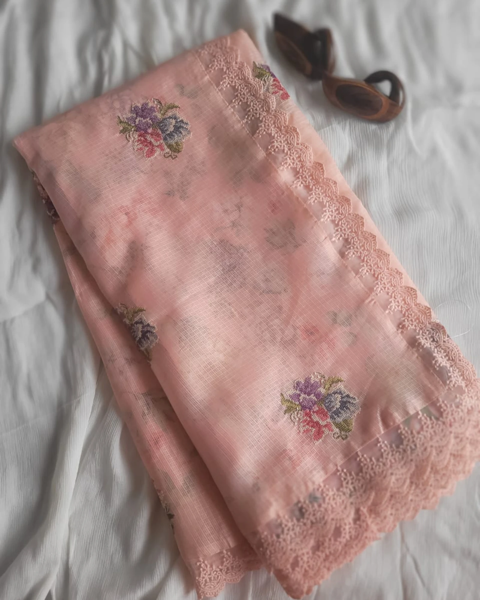 Orange Lavanya1 kotadoria saree