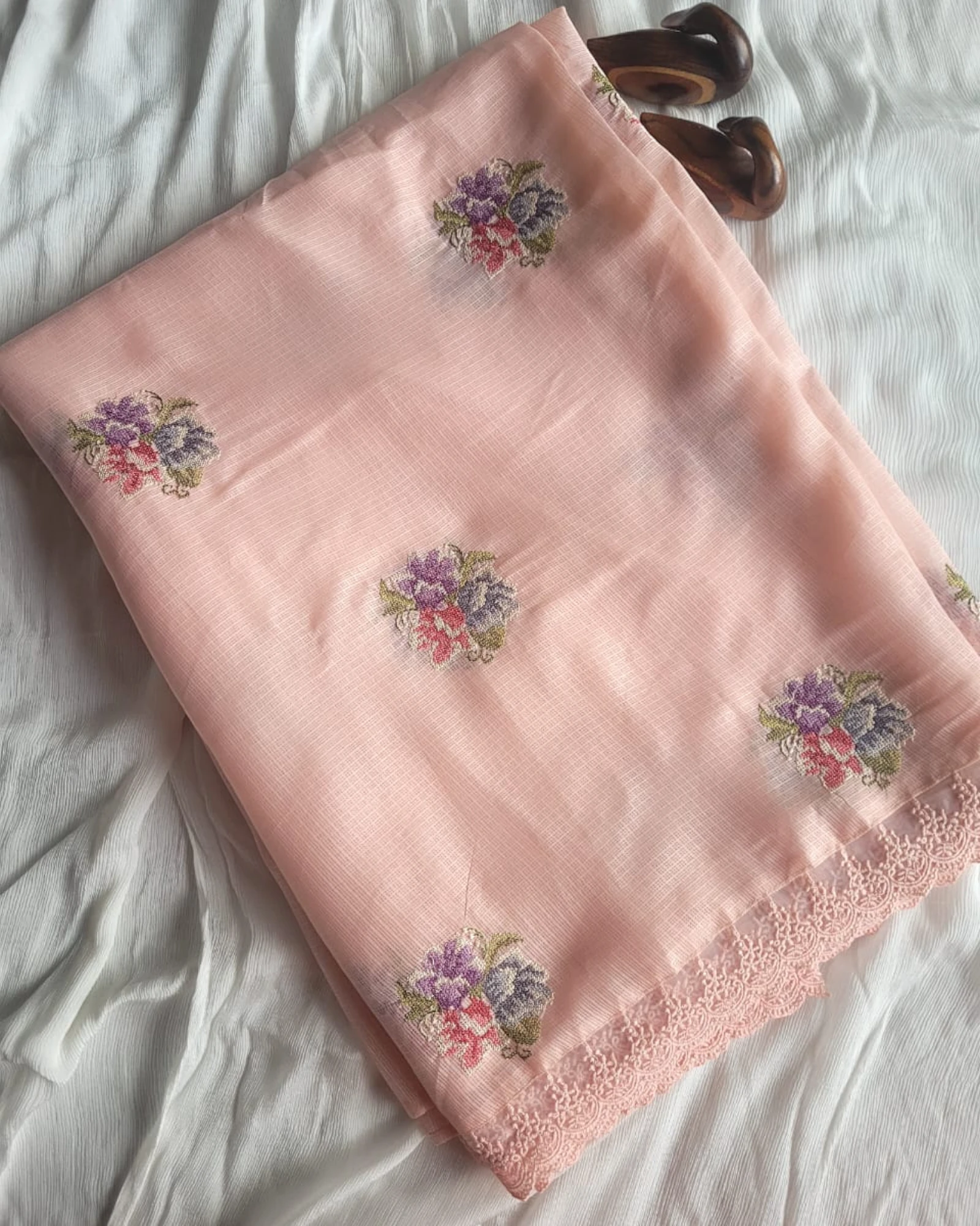 Orange Lavanya1 kotadoria saree