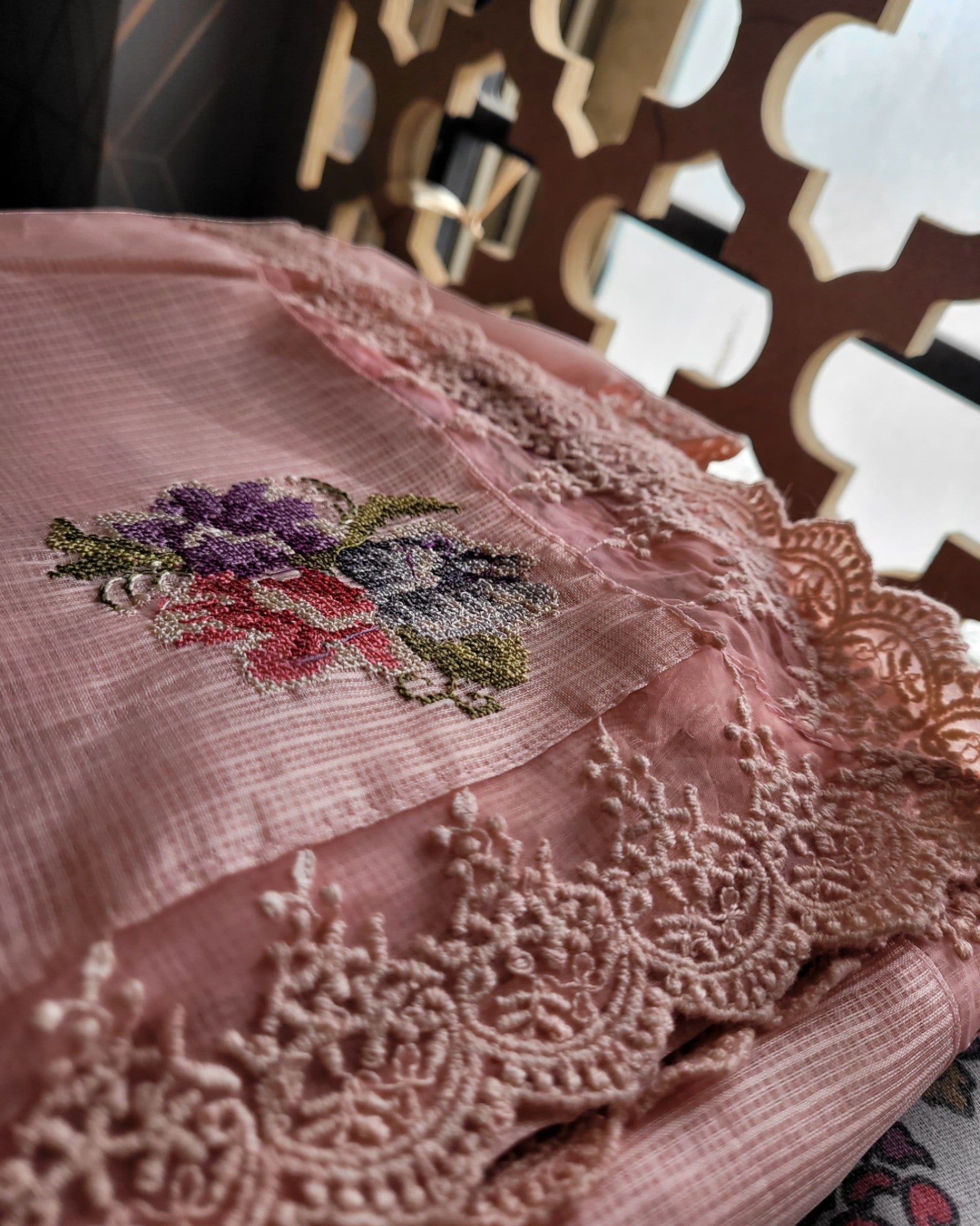 Orange Lavanya1 kotadoria saree