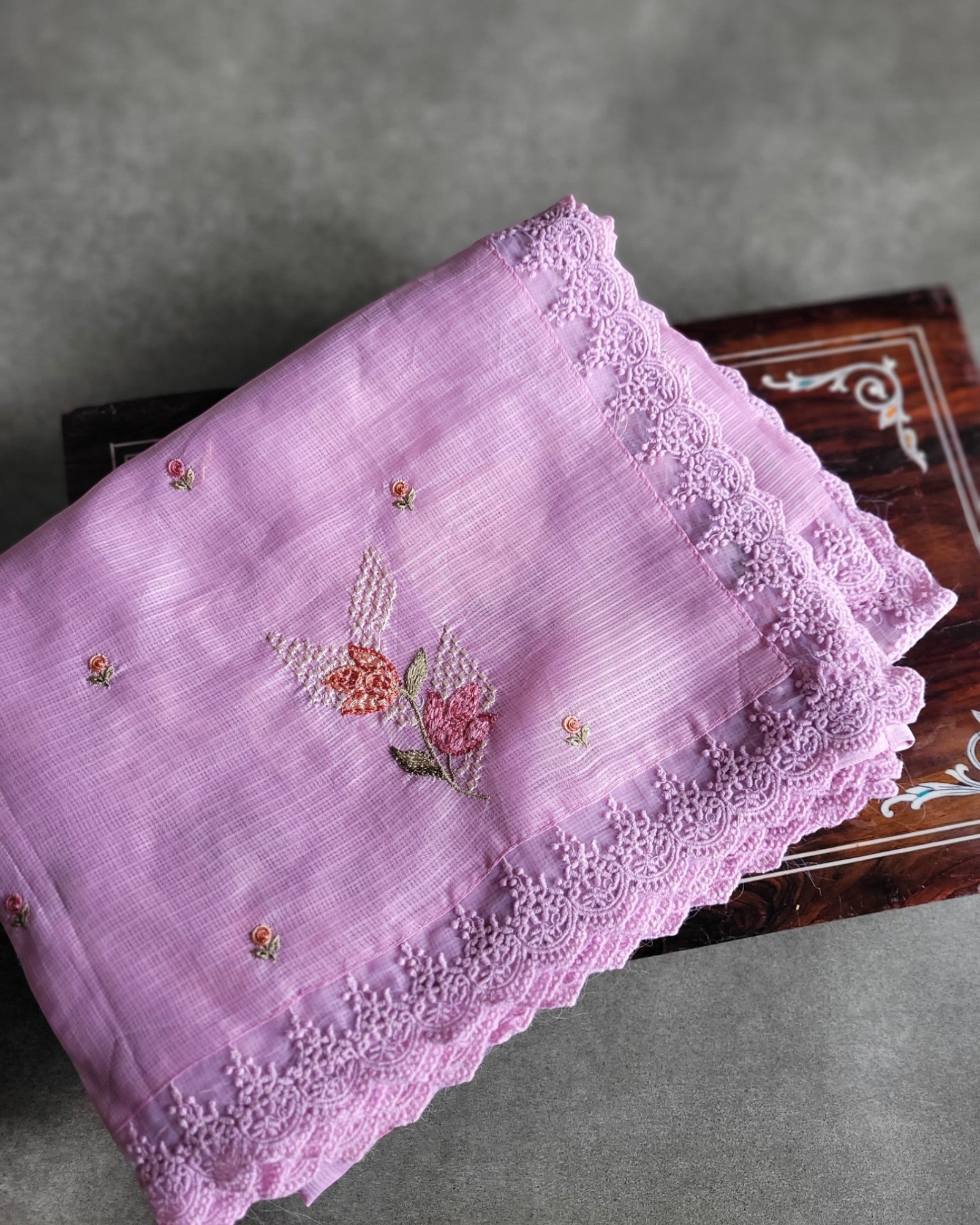 Purple Lavanya2 kotadoria saree