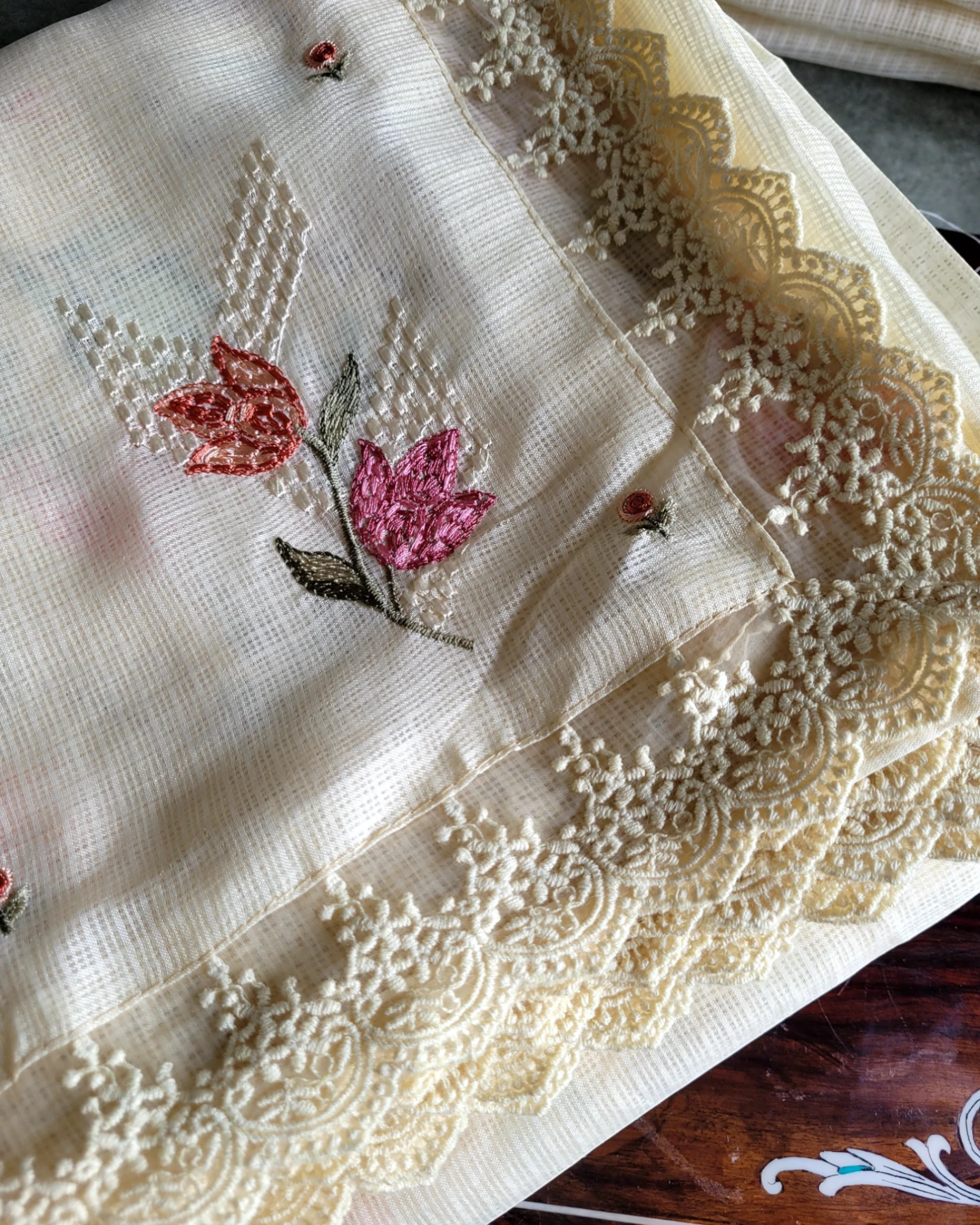 Yellow Lavanya2 kotadoria saree