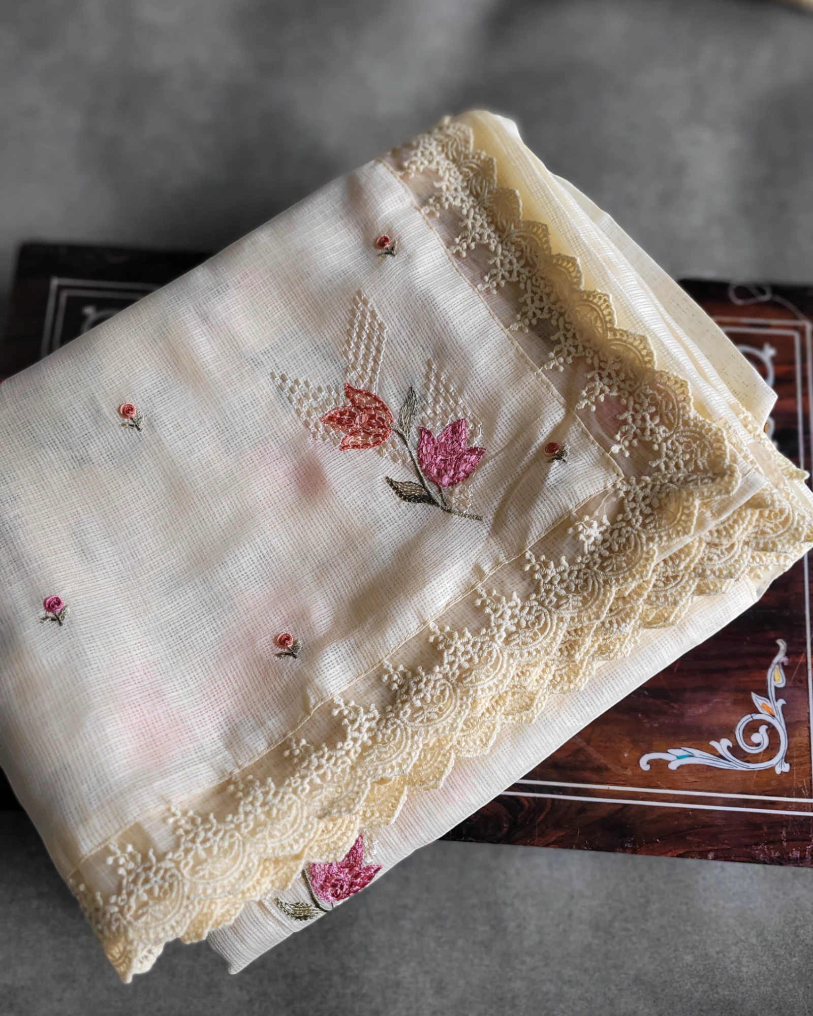 Yellow Lavanya2 kotadoria saree