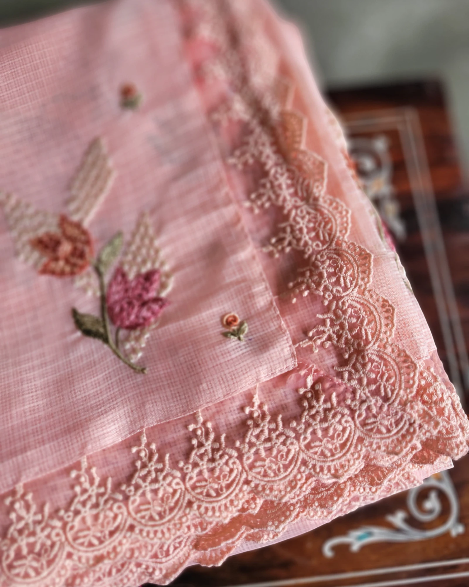 Orange Lavanya2 kotadoria saree