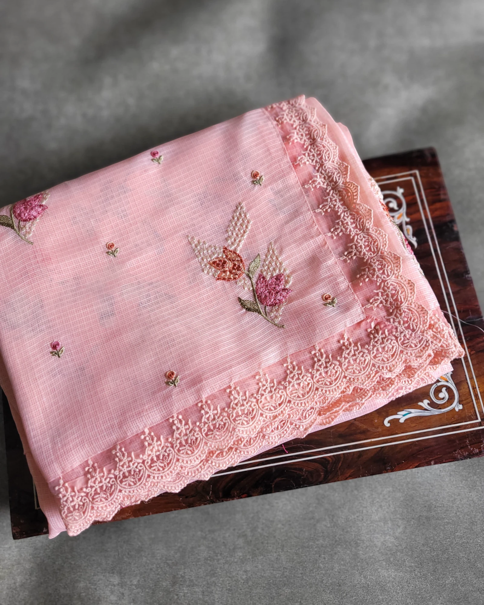 Orange Lavanya2 kotadoria saree