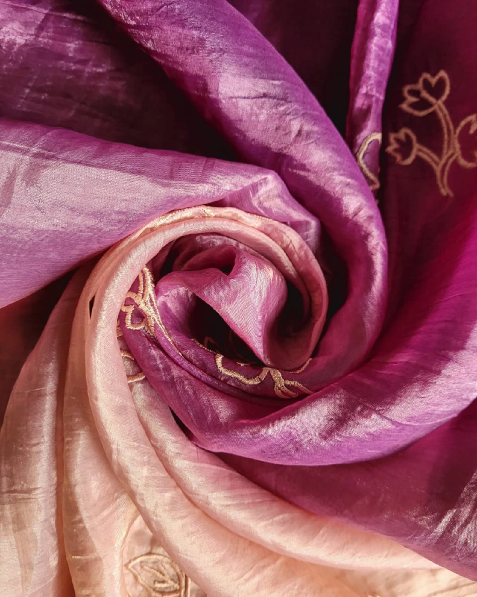 Purple Tarini2 Organza Saree