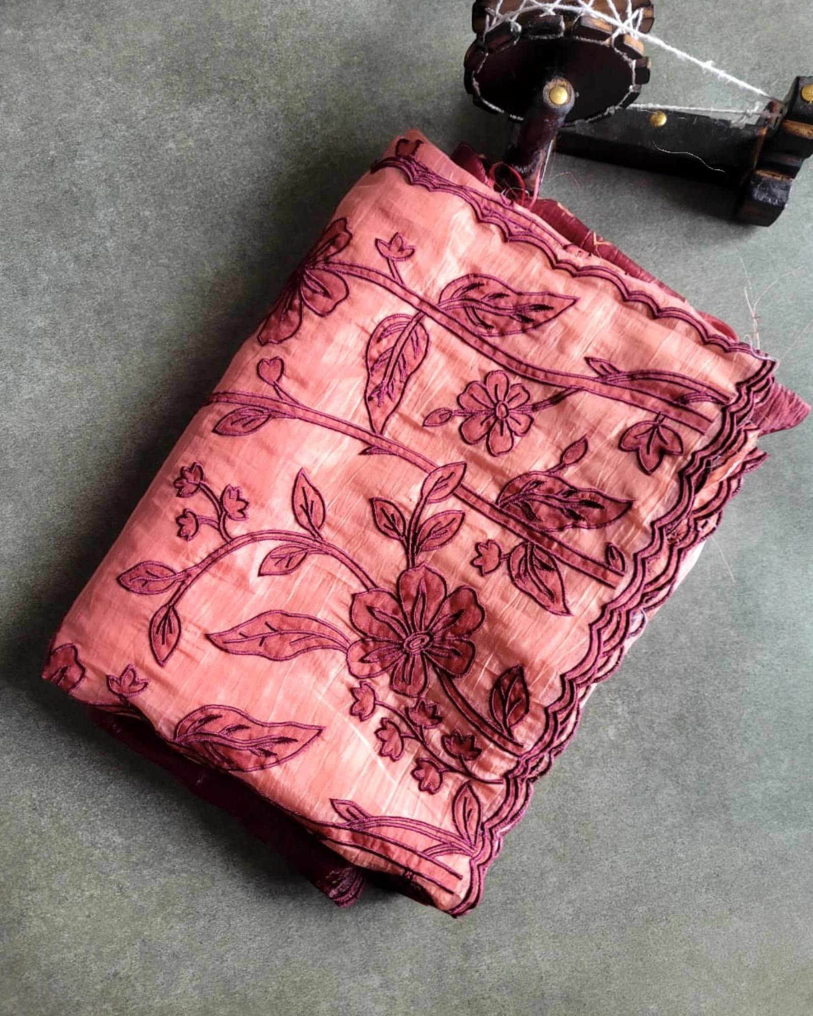 Brown Tarini2 Organza Saree