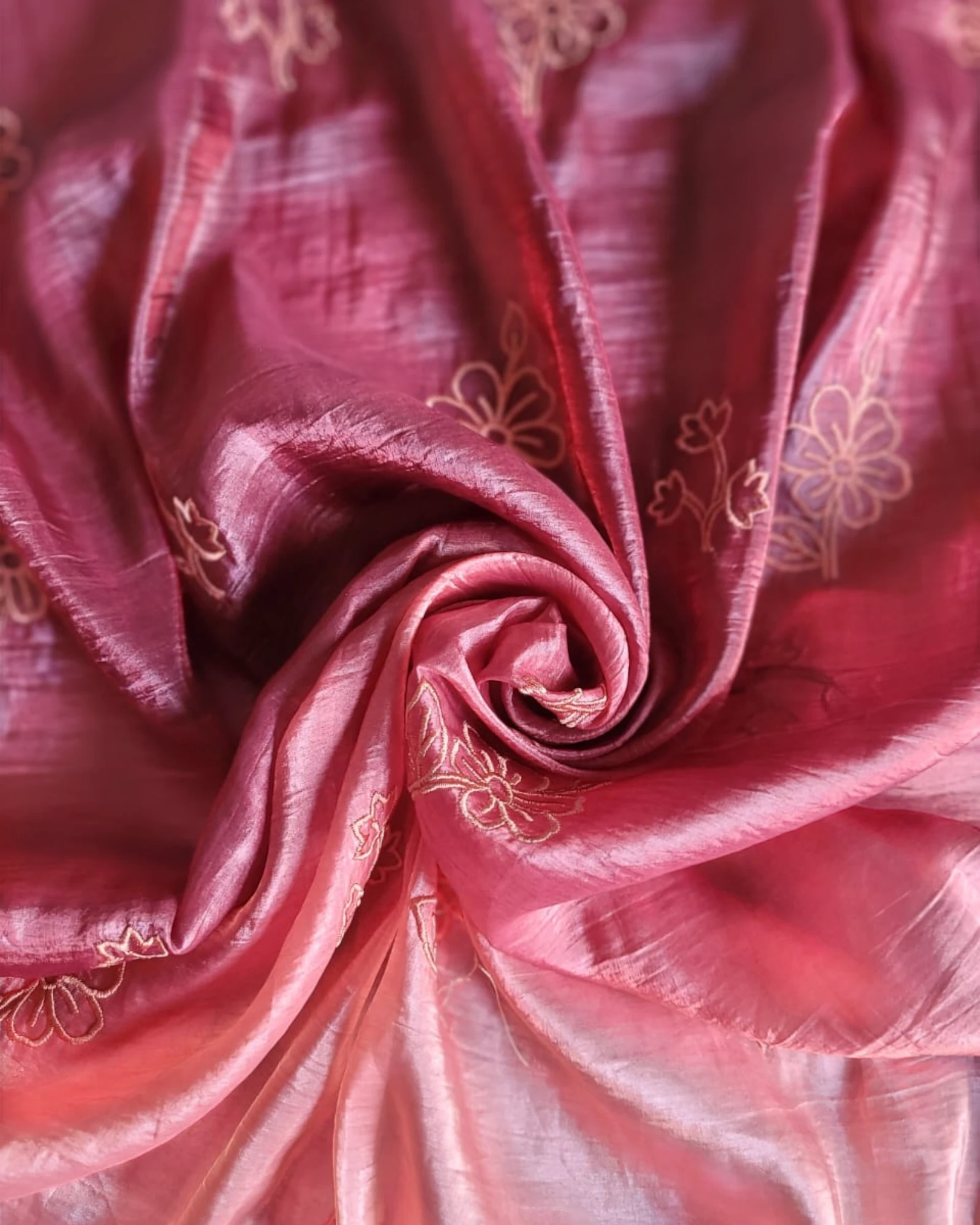 Brown Tarini2 Organza Saree