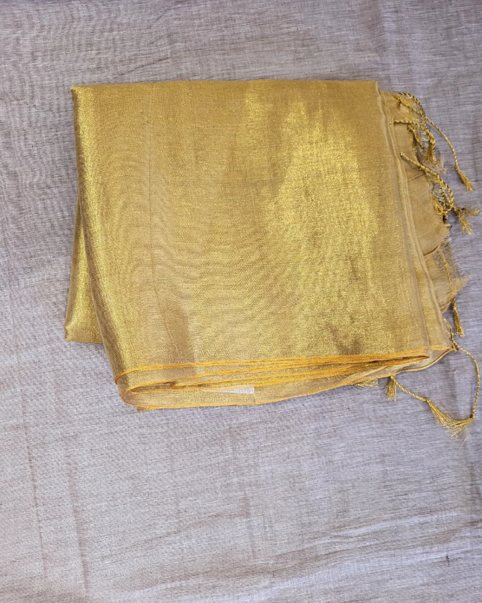 Gold Roshni Tissue Saree