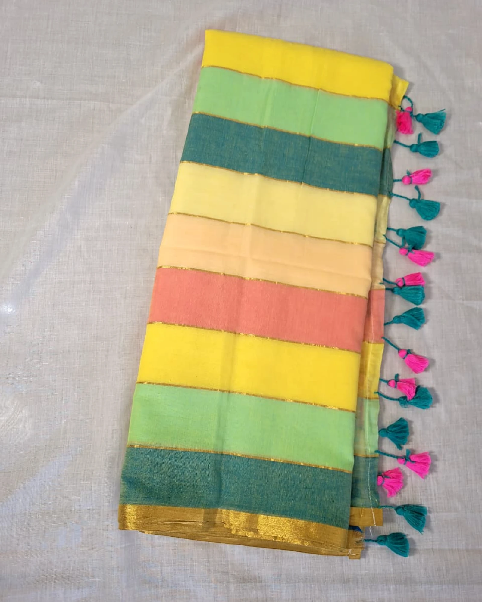 Multicolour2 Nidhi Mul Saree