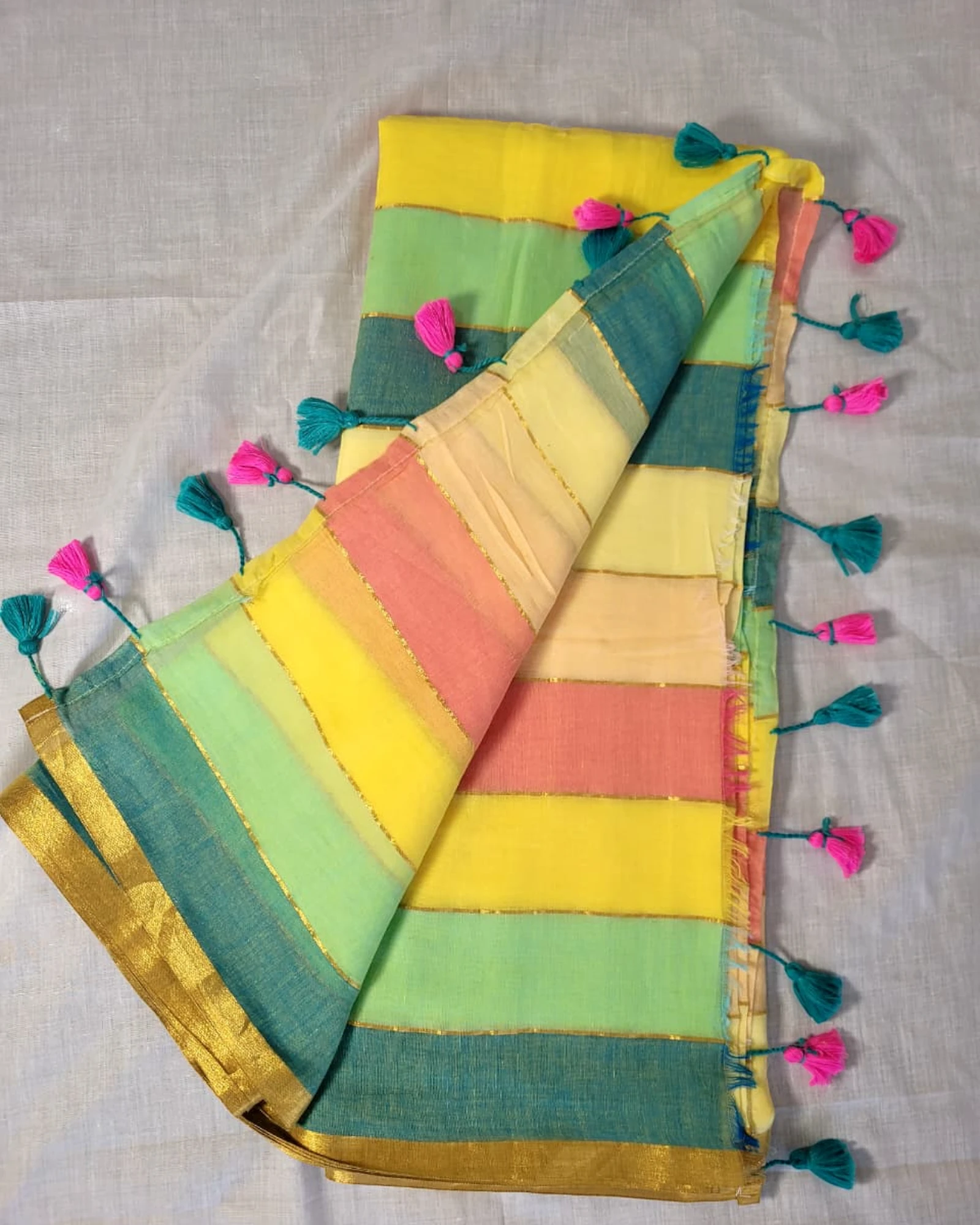 Multicolour2 Nidhi Mul Saree