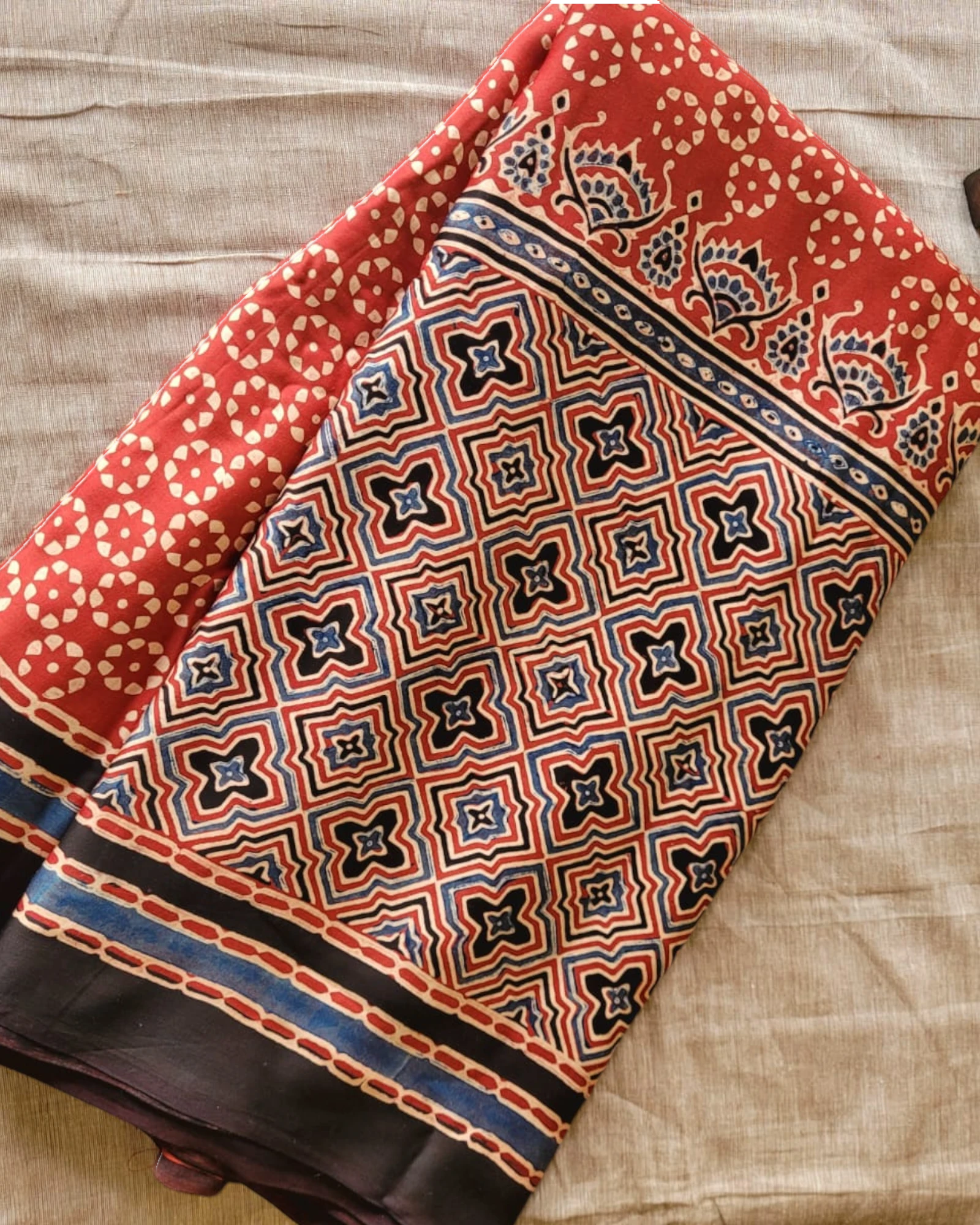 Red1 Madhu ModalSilk Saree