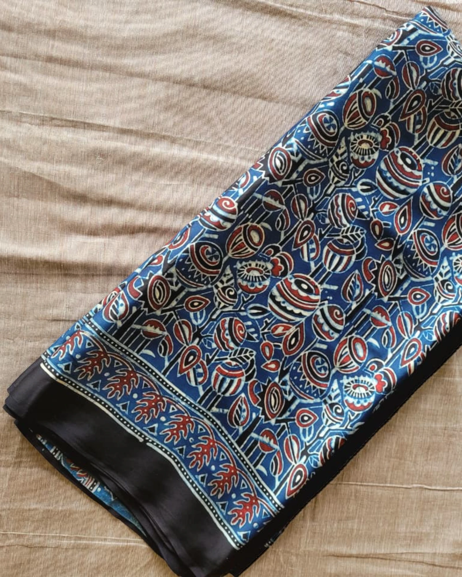 Blue1 Madhu ModalSilk Saree