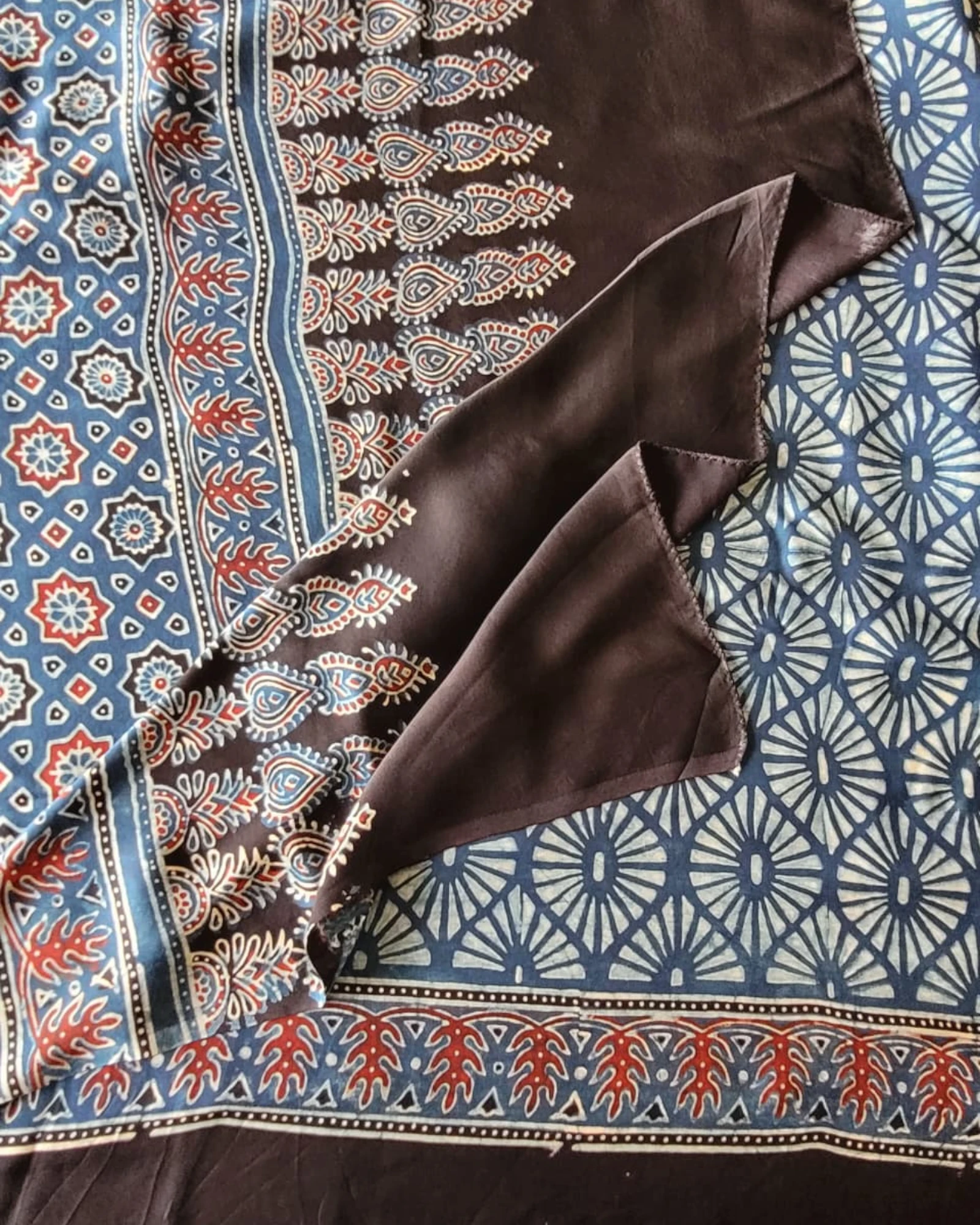 Blue1 Madhu ModalSilk Saree