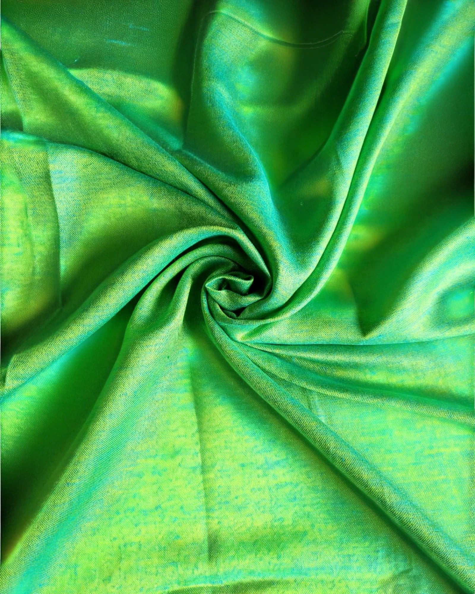 Blue Swarna Linen Saree