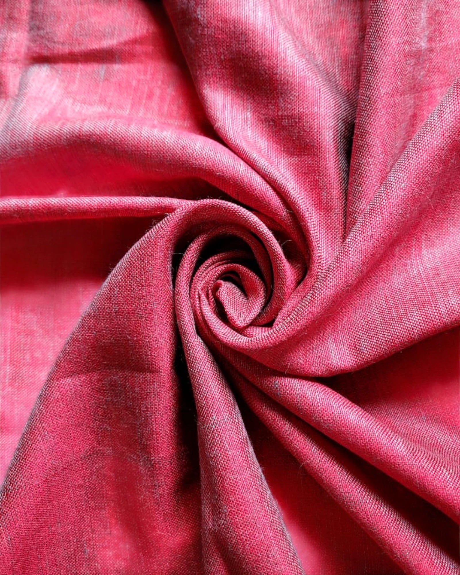 Grey Swarna Linen Saree