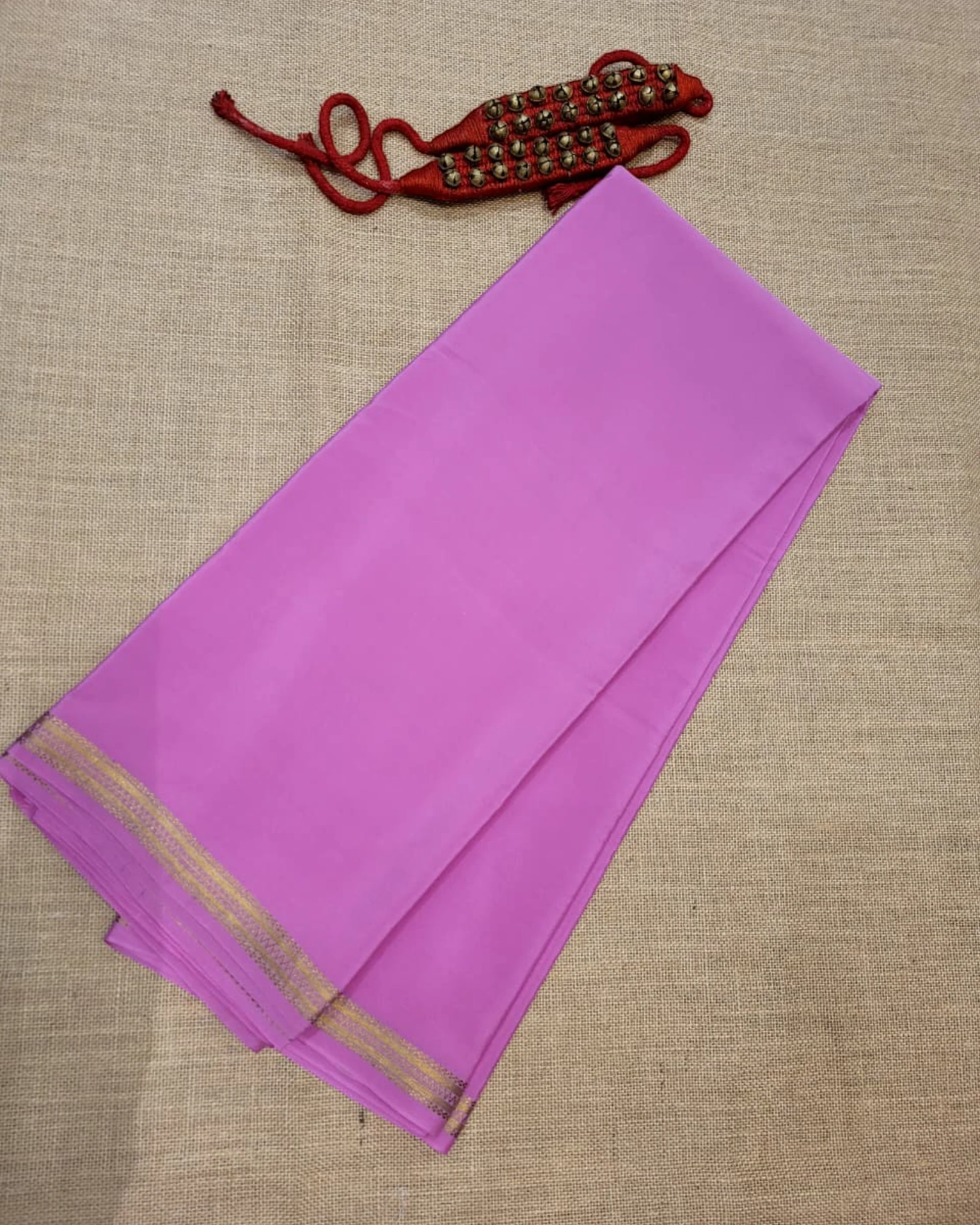 Pink Amogha Mysore Silk Saree