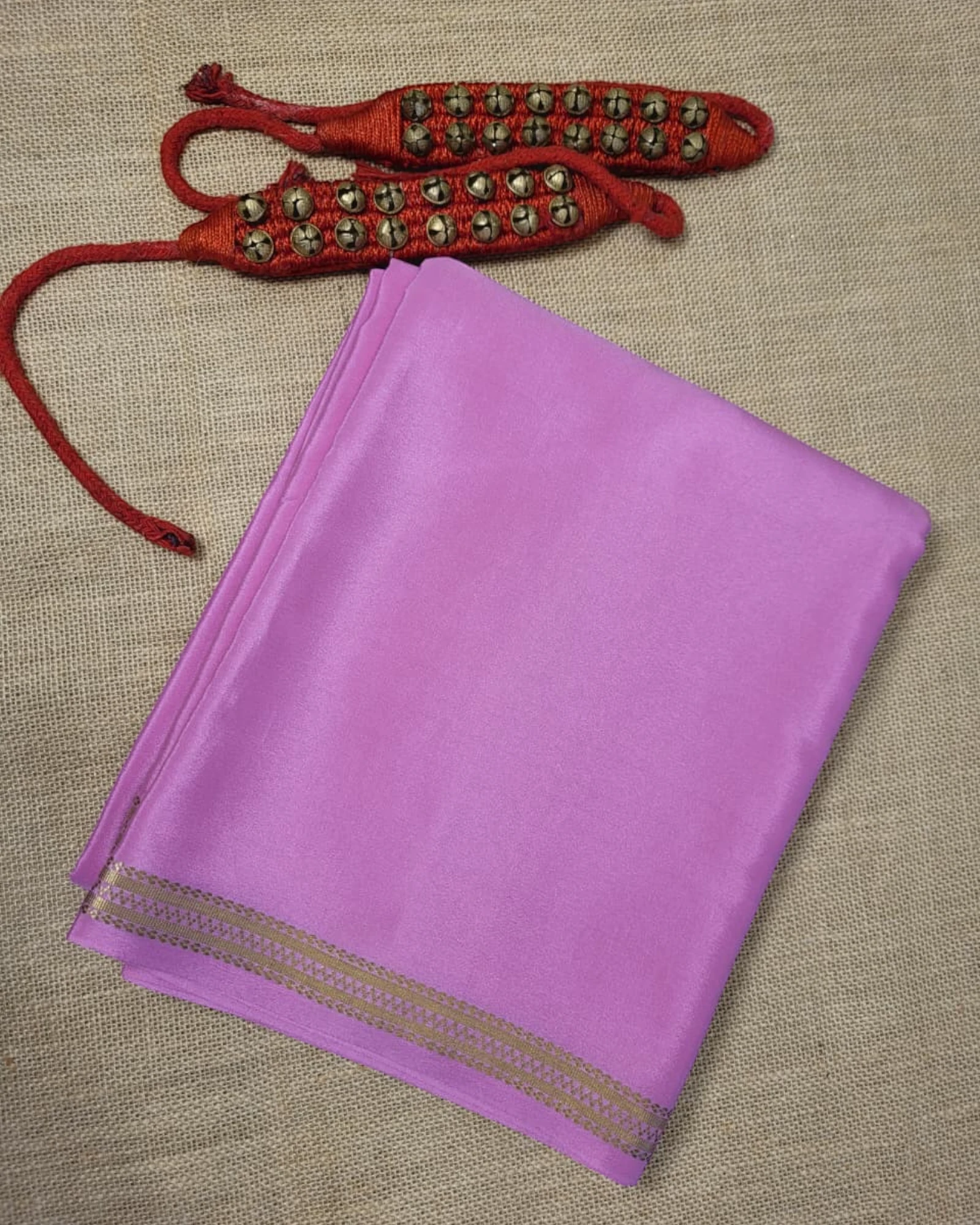 Pink Amogha Mysore Silk Saree