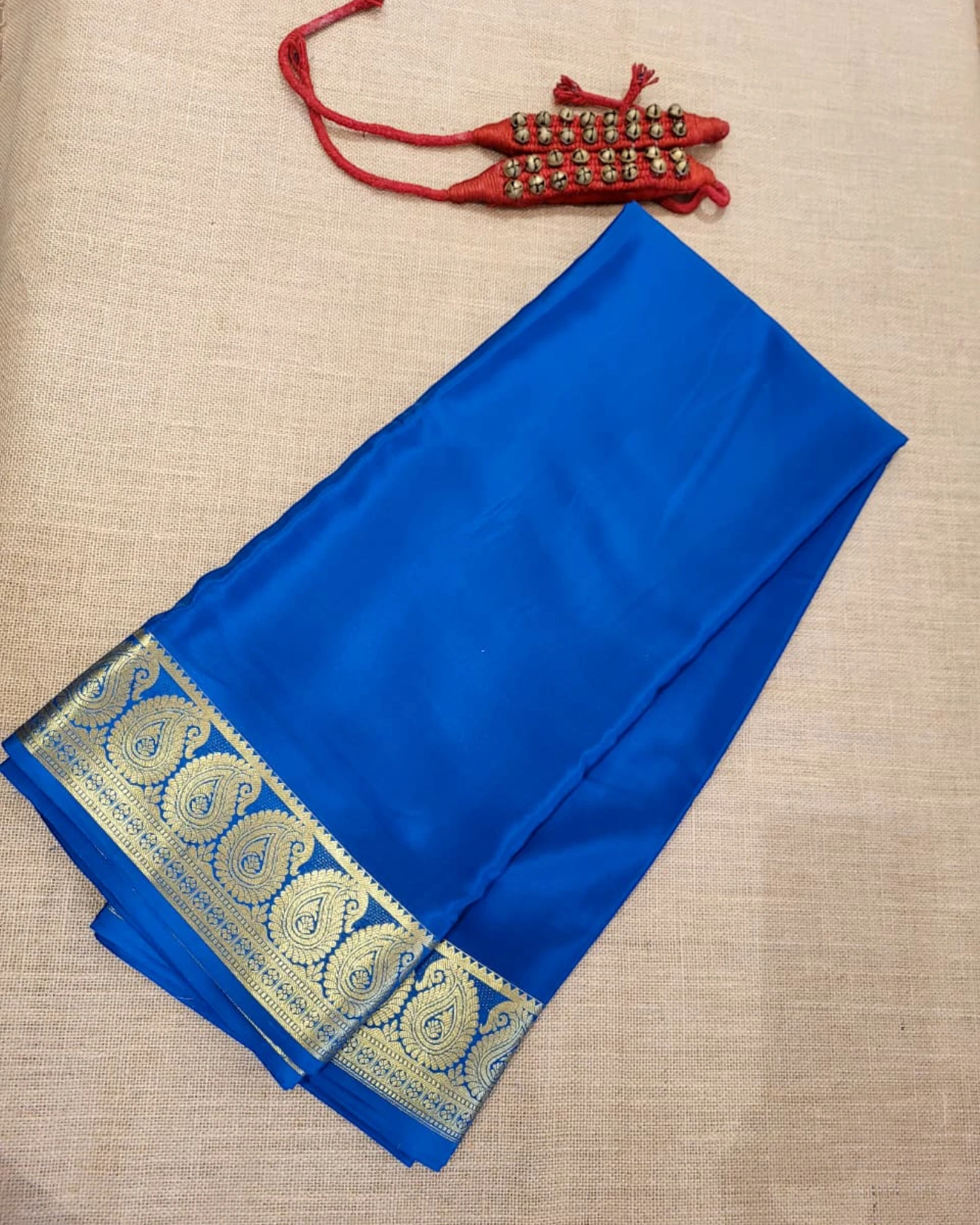 Rama Mango Mysore Silk Saree