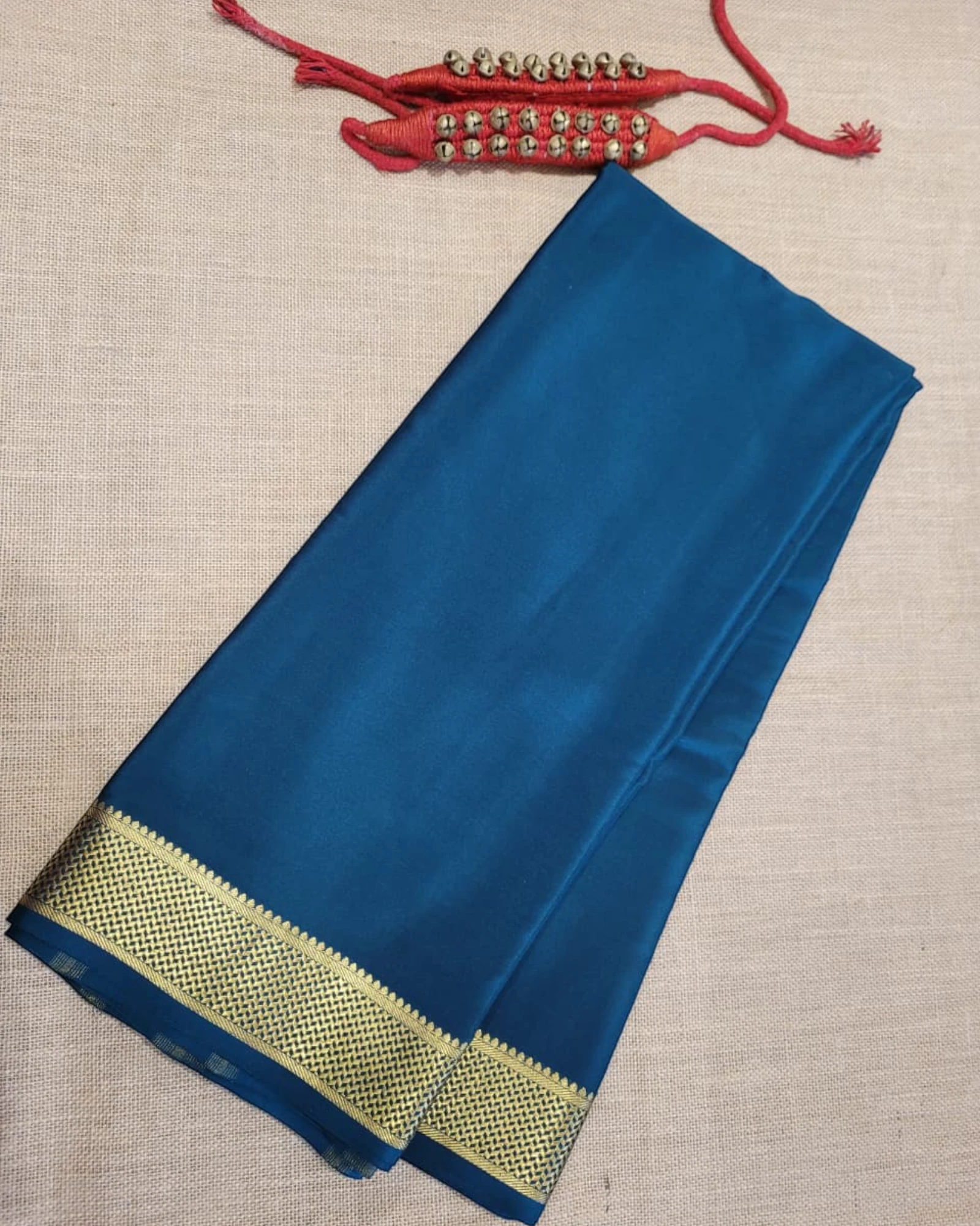 Green Amogha Mysore Silk Saree