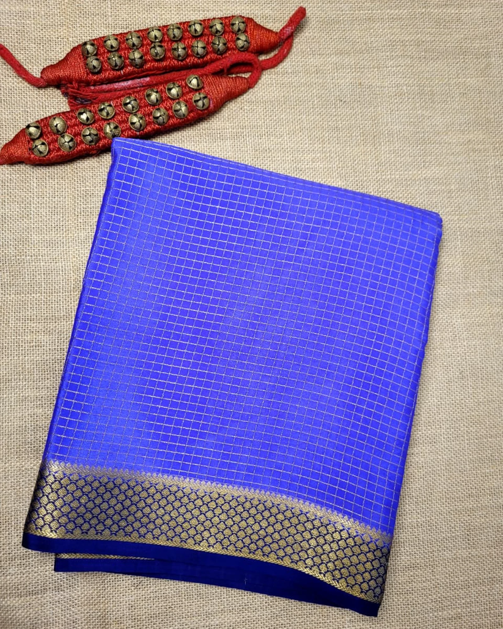 Purple2 Madhura Mysore Silk Saree