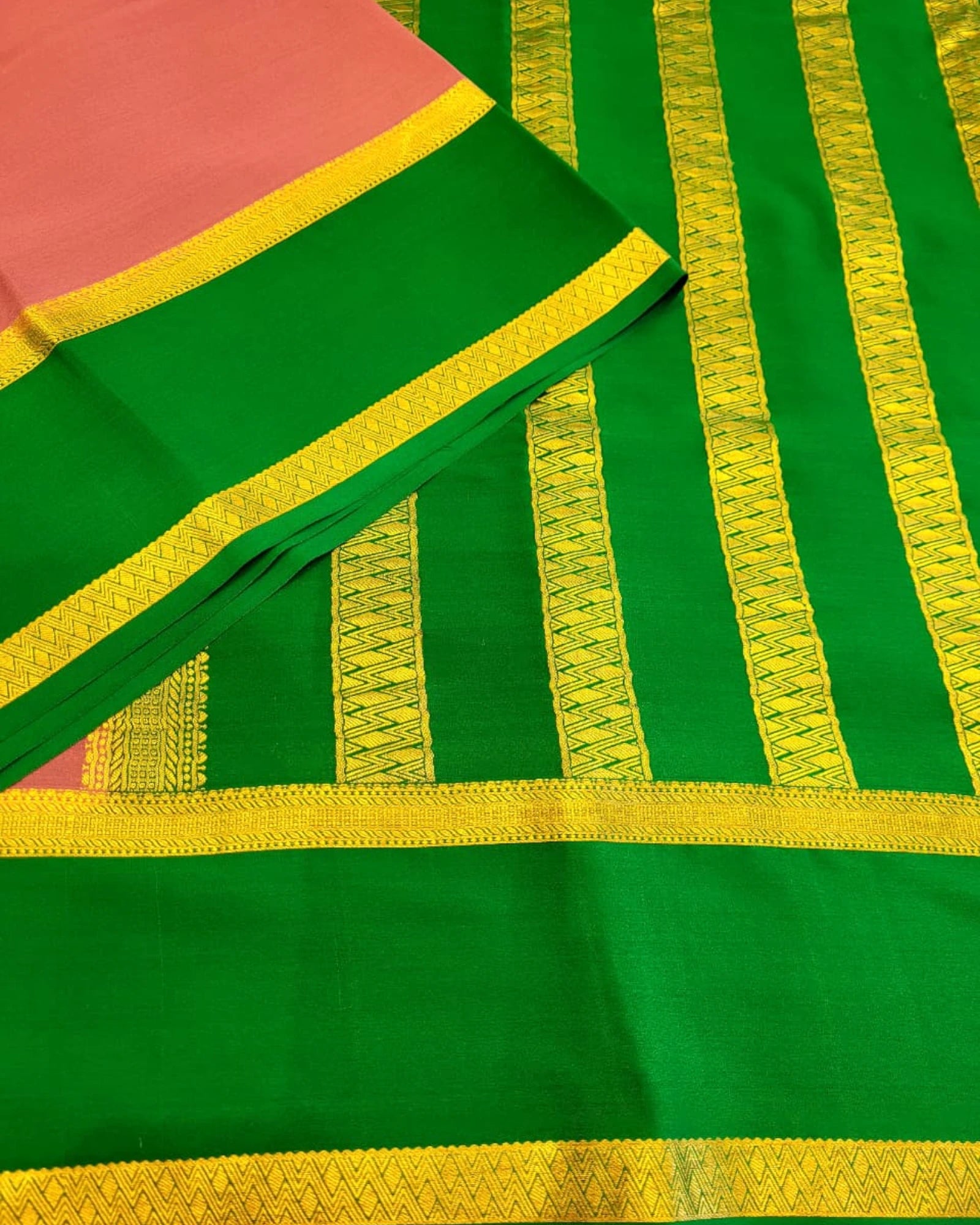 Purple Raga Mysore Silk Saree