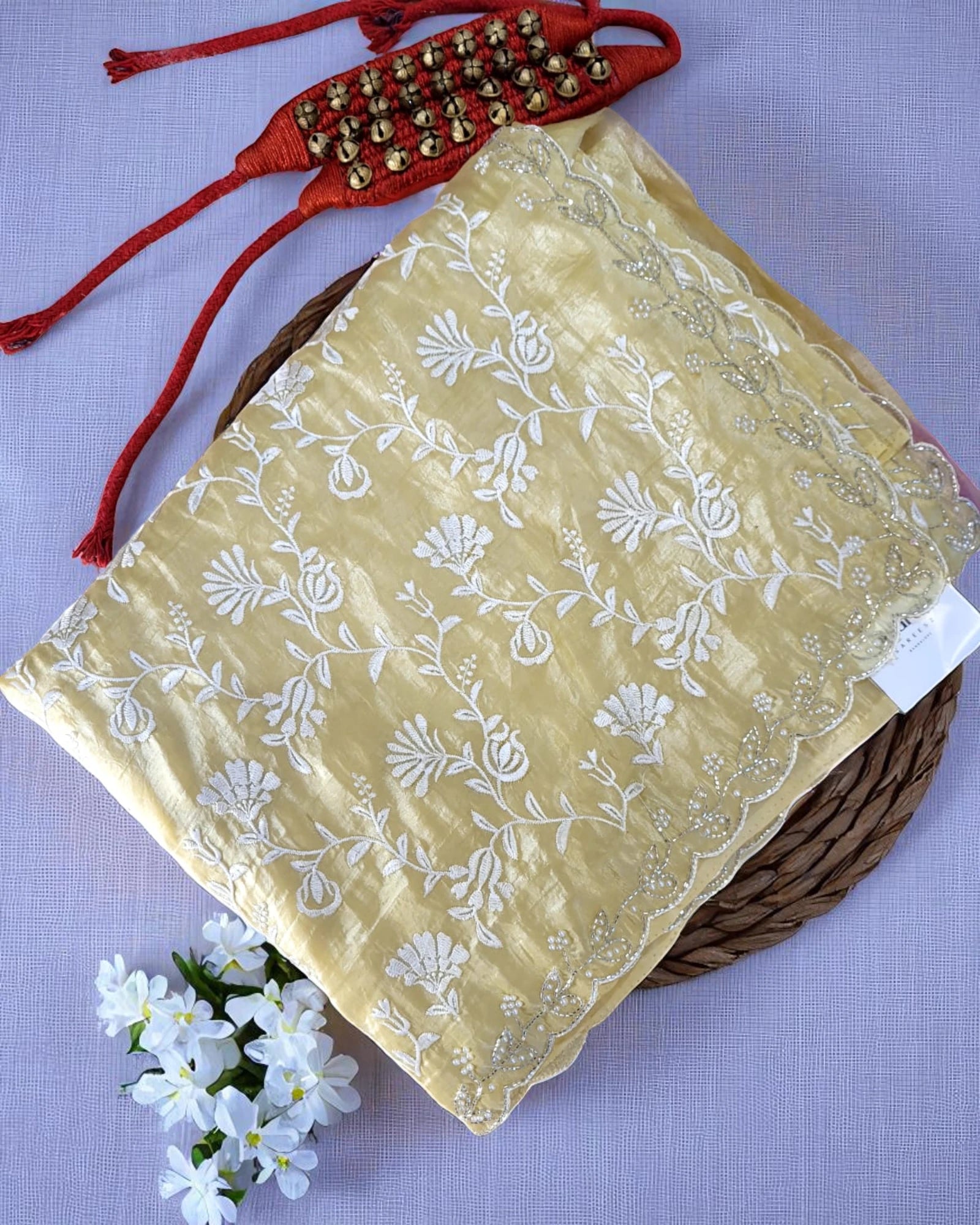 Yellow Tarini3 Saree