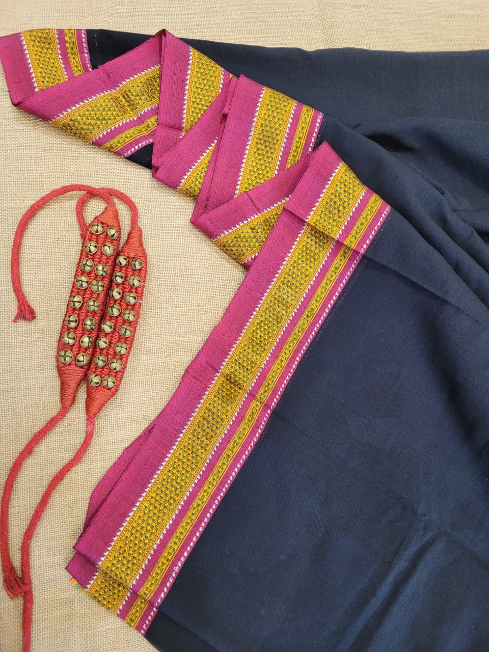 Blue Ilkal Cotton Saree SilkPallu