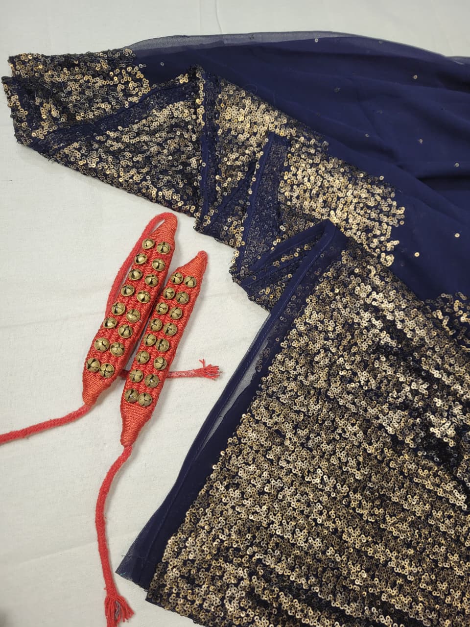 Denim Vajra Georgette Saree