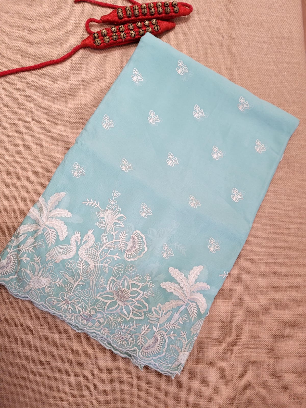 Aqua Mira Chinon Saree