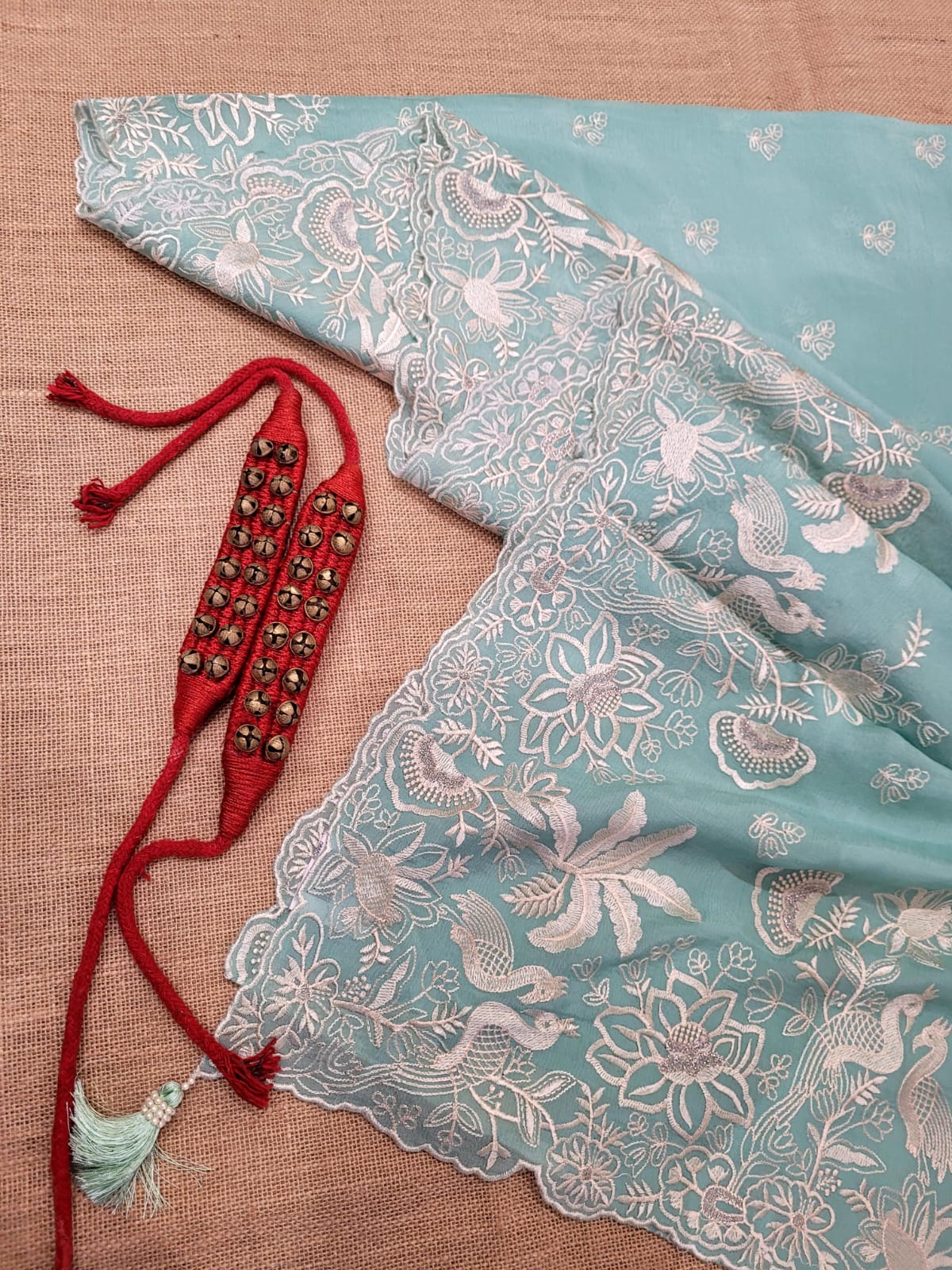 Aqua Mira Chinon Saree
