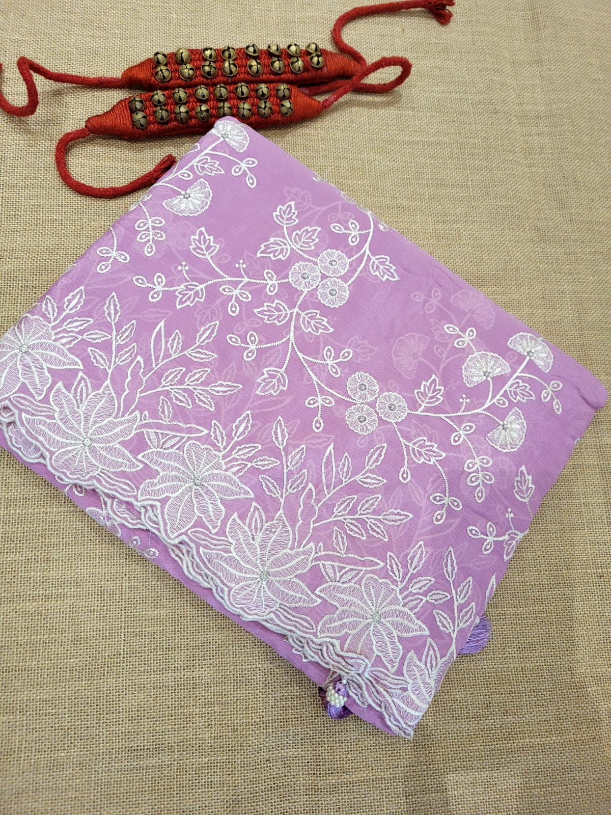 Rose Mira Chinon Saree