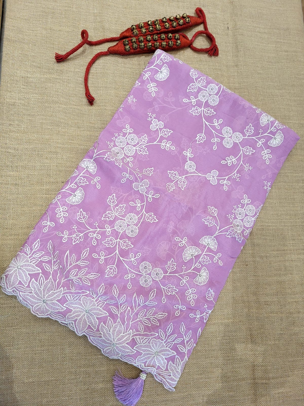 Rose Mira Chinon Saree