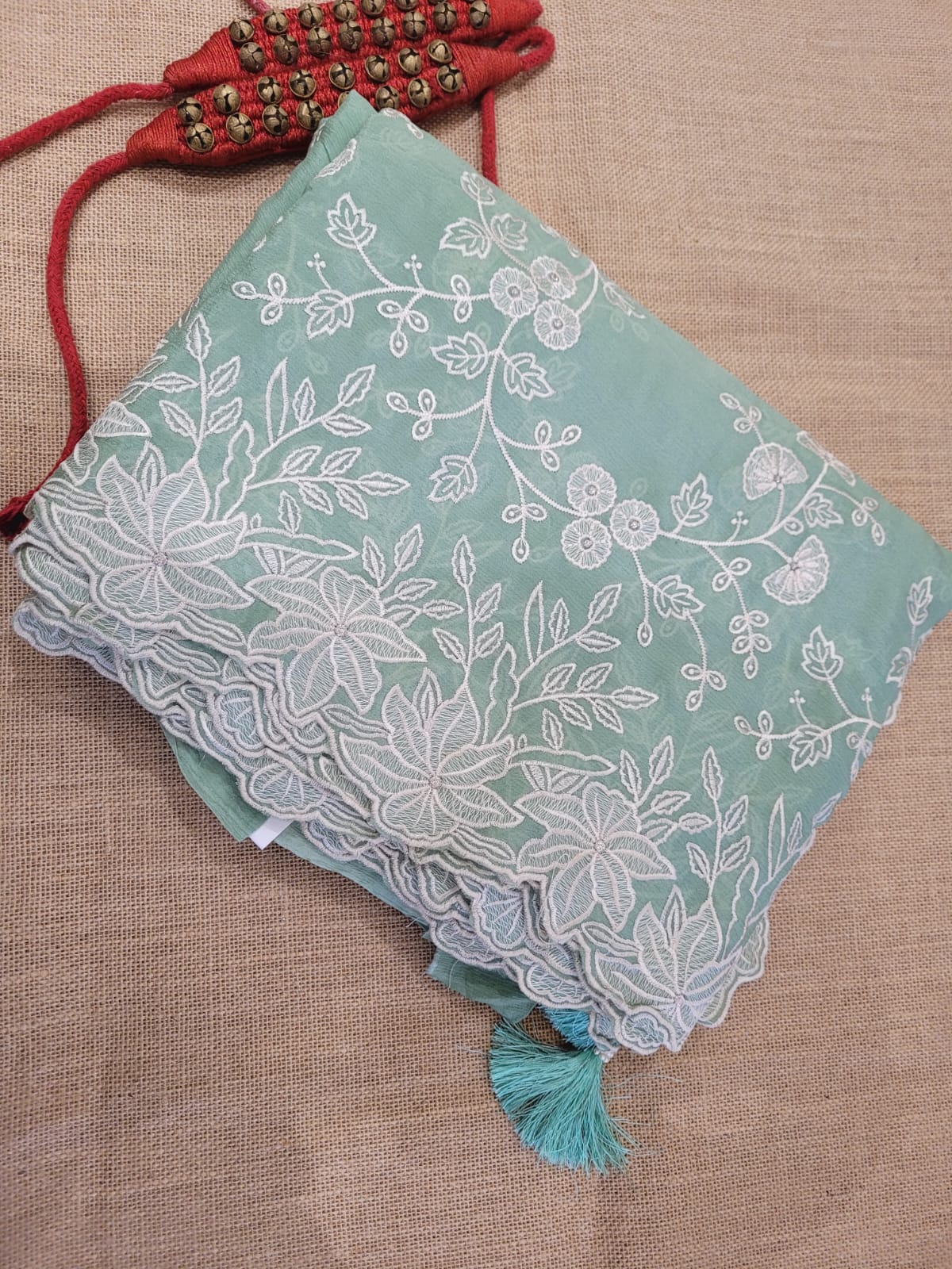 Mint Mira Chinon Saree