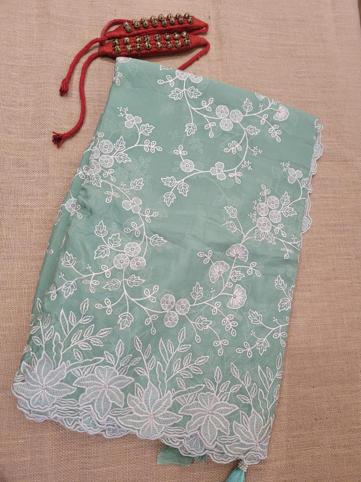 Mint Mira Chinon Saree