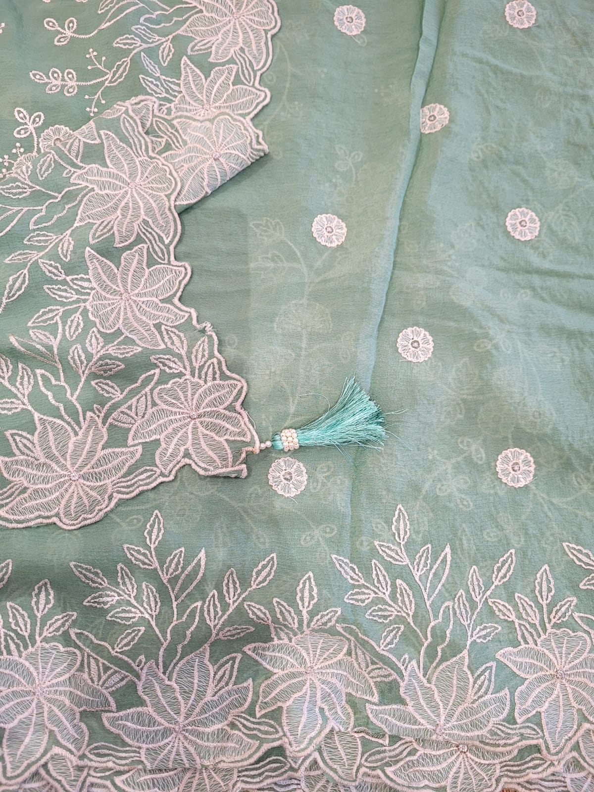 Mint Mira Chinon Saree
