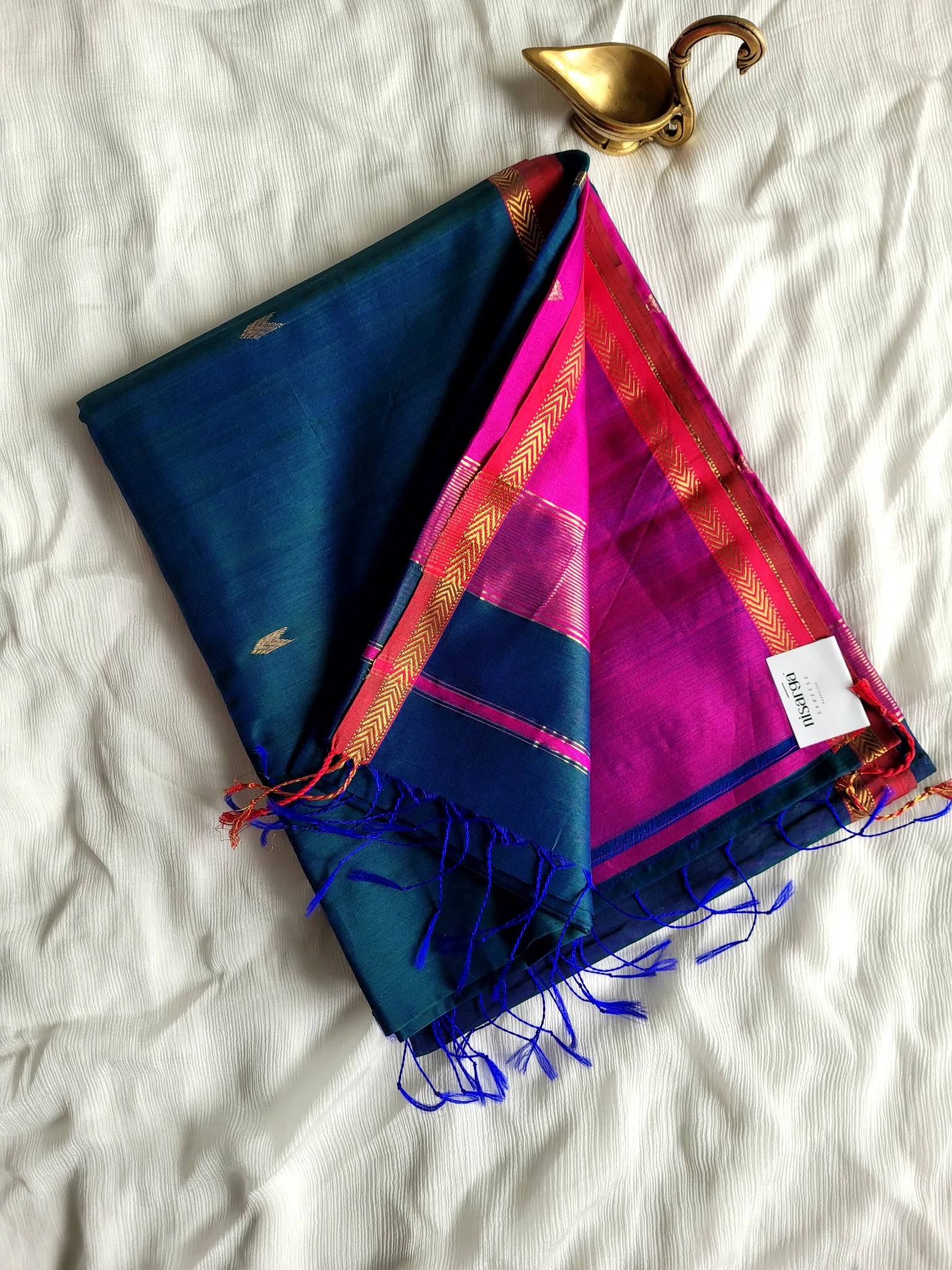 Army Maheshwari SilkSaree