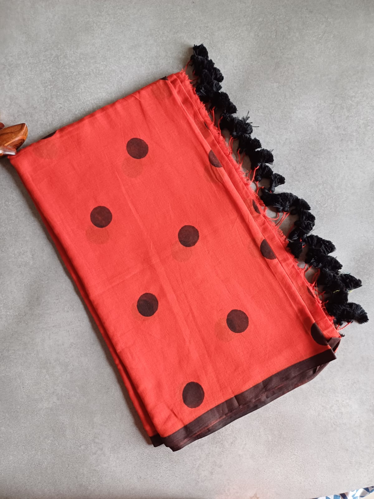 Red Mul Saree CS003