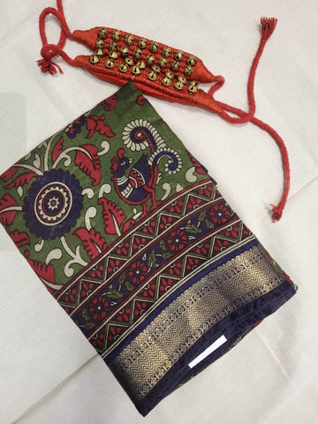 Raha Kalamkari saree CS011